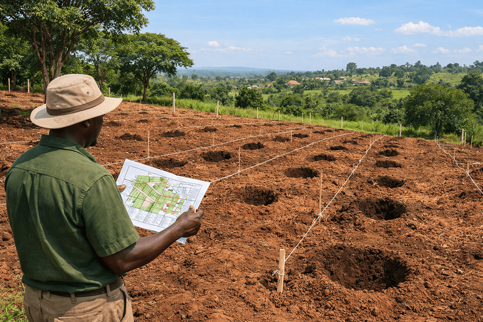 Farmer plans coffee farm in Uganda